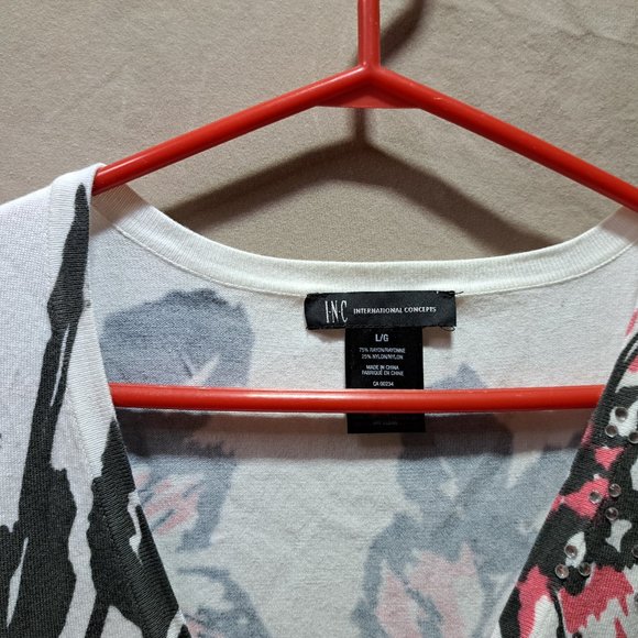 Women's top floral pattern - Picture 4 of 6